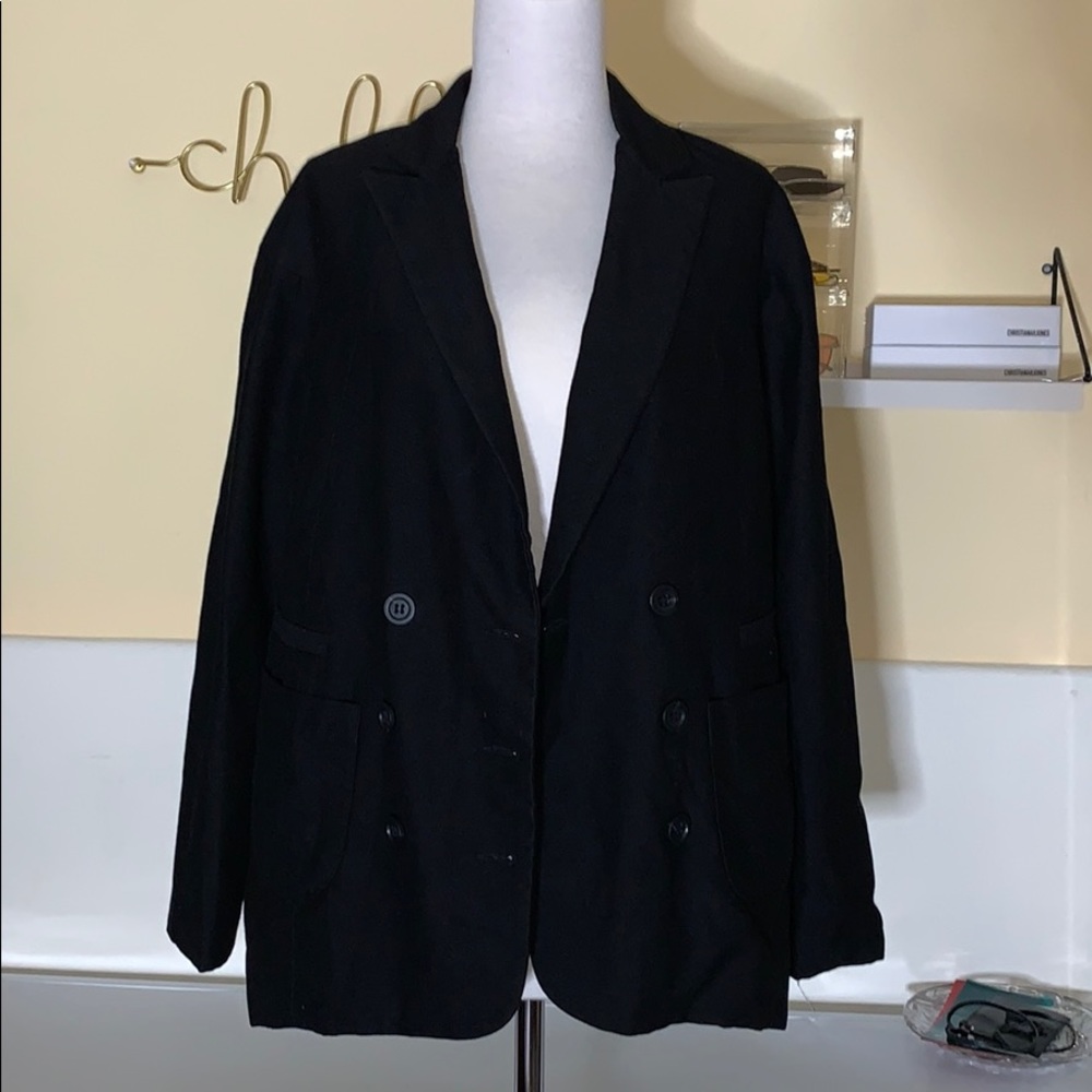 Color + Story Black Blazer
